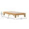 Flash Furniture Natural Pine Twin Size Solid Wood Platform Bed YKC-1090-T-NAT-GG - alternate 3